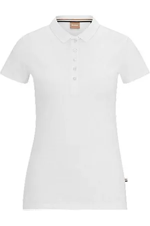 HUGO BOSS Poloshirt aus Baumwoll-Piqué mit Logo-Detail