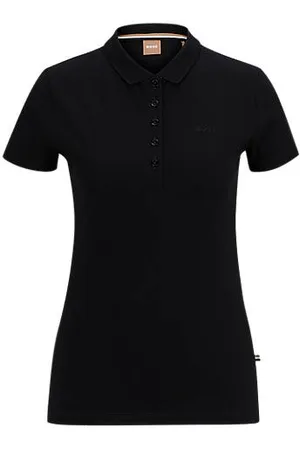HUGO BOSS Poloshirt aus Baumwoll-Piqué mit Logo-Detail