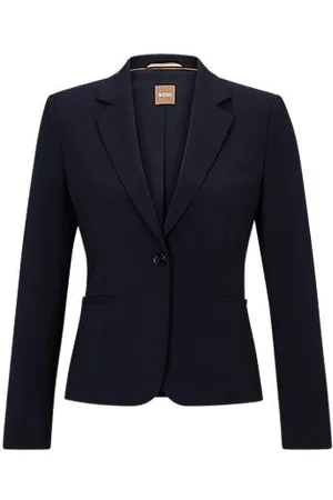 HUGO BOSS Regular-Fit Blazer aus italienischer Schurwolle