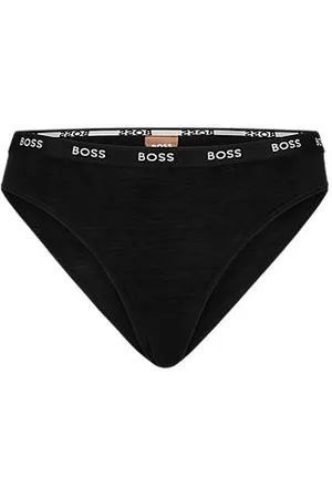 HUGO BOSS Slip aus Stretch-Jersey mit Logo-Bund