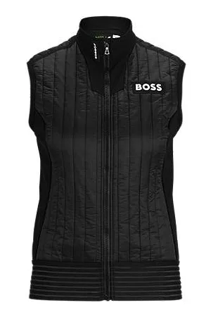 HUGO BOSS Isolierte x ASSOS Weste aus wasserabweisendem Material