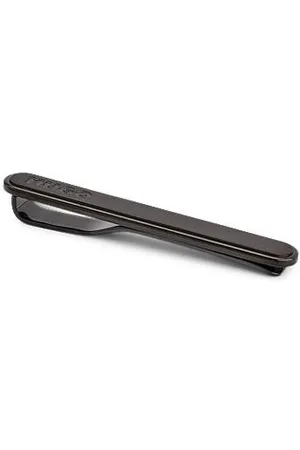 HUGO BOSS Ovale Krawattennadel mit Logo-Gravur