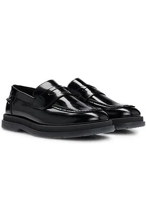 Hugo boss deals mens loafers