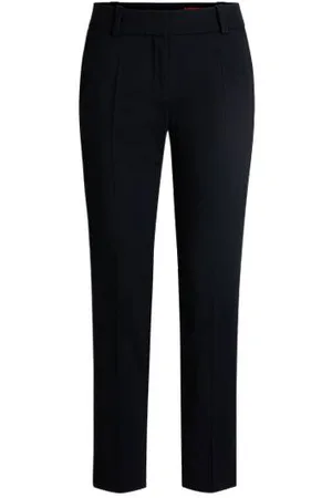 HUGO BOSS Slim-Fit Hose in Cropped-Länge