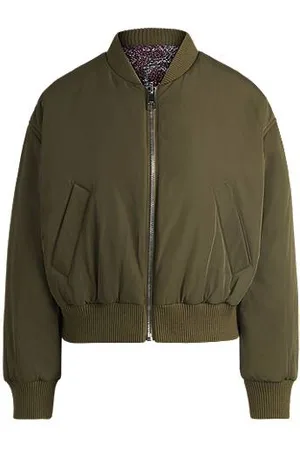 HUGO BOSS Wendbare Bomberjacke mit wasserabweisendem Finish