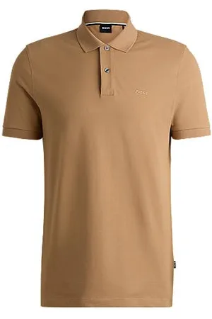 HUGO BOSS Pallas Poloshirt aus Baumwoll-Piqué mit Logo-Details