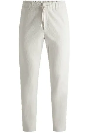 HUGO BOSS Tapered-Fit Hose aus Performance-Cord
