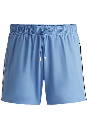 HUGO BOSS Badeshorts mit durchgehendem Innenfutter und Signature-Streifen