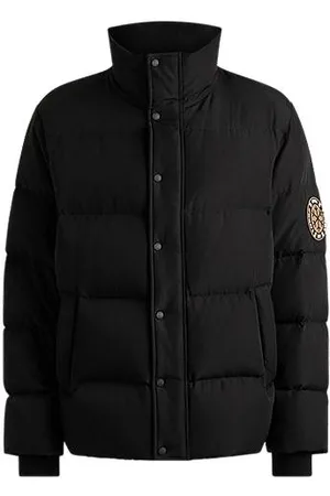 HUGO BOSS Wasserabweisende Ski Steppjacke mit Daunenfüllung