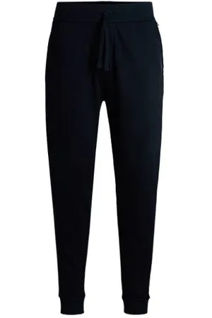 HUGO BOSS Jogginghose aus Baumwoll-Terry mit Metallic-Logo