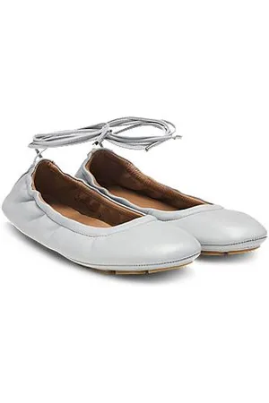 HUGO BOSS Ballerinas aus Nappaleder mit Double-B-Monogramm