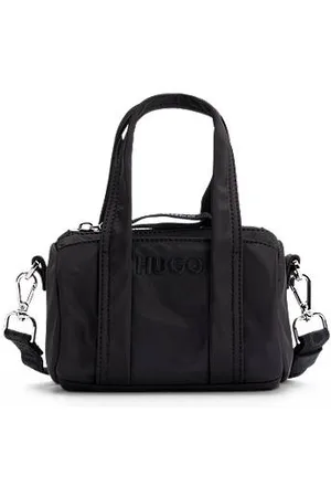 HUGO BOSS Umhängetasche mit Logo-Stickerei und Logo-Zipper