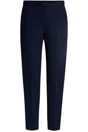 HUGO BOSS Regular-Fit Bügelfaltenhose