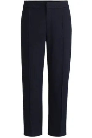 HUGO BOSS Tapered-Fit Chino aus elastischem Baumwoll-Satin