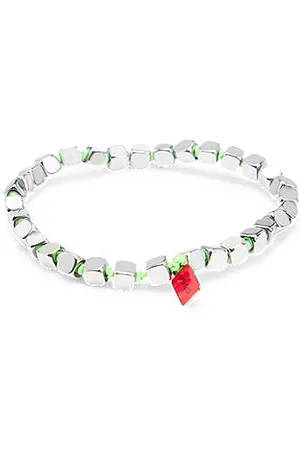 HUGO BOSS Elastisches Armband mit Stahlwürfeln