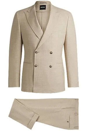 HUGO BOSS Zweiteiler aus gemustertem Tweed