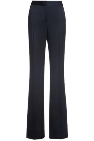 HUGO BOSS Slim-Fit Hose aus schimmerndem Twill