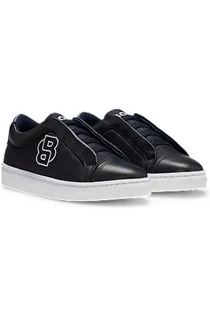 HUGO BOSS Kids-Sneakers mit aufgesticktem Double-B-Monogramm