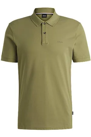 HUGO BOSS Pallas Poloshirt aus Baumwoll-Piqué mit Logo-Details