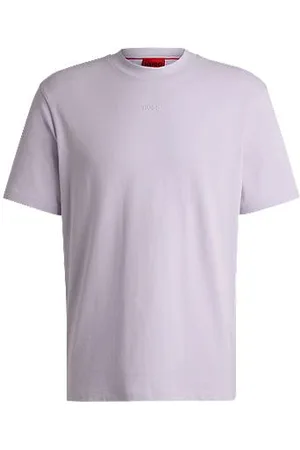 HUGO BOSS Relaxed-Fit T-Shirt aus Baumwolle mit Logo-Print