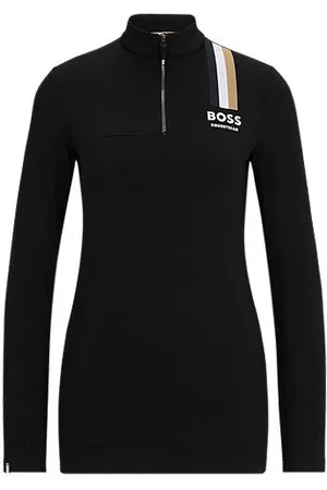 HUGO BOSS Slim-Fit Reitsport-Trainingsshirt aus Power-Stretch-Material