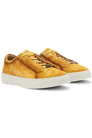 HUGO BOSS Gary Lowtop Sneakers aus Veloursleder