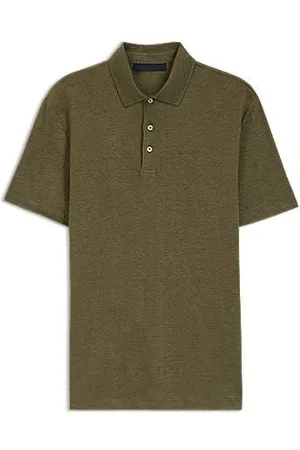 HUGO BOSS BECKHAM x Poloshirt aus Leinen