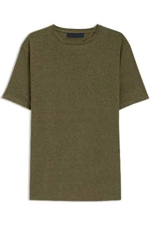 HUGO BOSS BECKHAM x T-Shirt aus softem Leinen