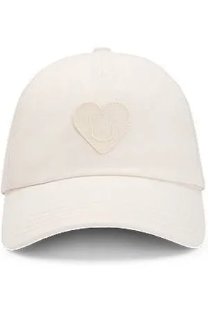 HUGO BOSS Cap aus Baumwoll-Twill mit Happy Stickerei