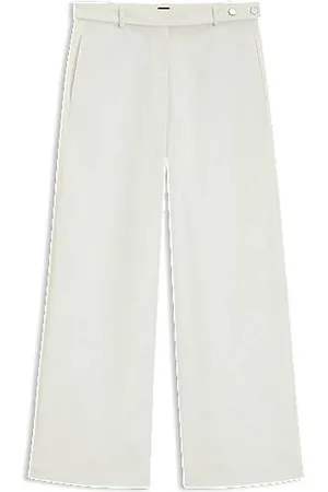 HUGO BOSS Relaxed-Fit Hose aus Baumwoll-Canvas