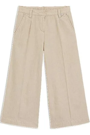HUGO BOSS Kids-Hose aus Leinen-Mix mit Baumwoll-Anteil