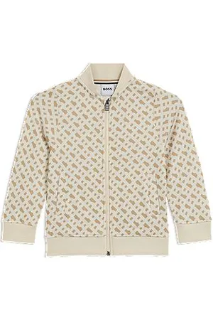 HUGO BOSS Kids-Blouson mit durchgehendem Monogramm-Print