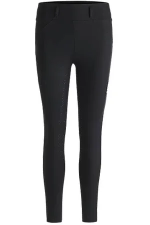 HUGO BOSS Reitsport-Hose mit Vollbesatz und Vier-Wege-Stretch