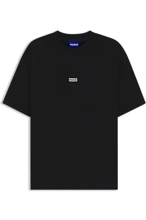 HUGO BOSS T-Shirt aus Baumwoll-Jersey mit Logo-Story der neuen Saison
