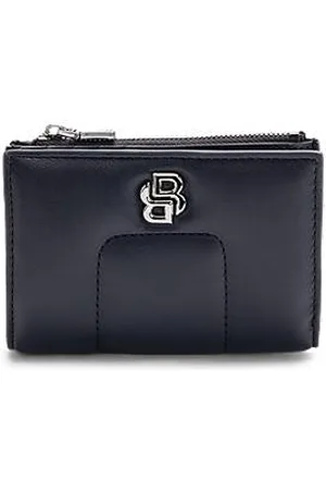 HUGO BOSS Gesteppte Geldbörse mit Double-B-Monogramm