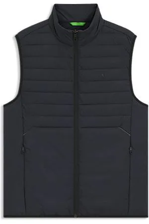 HUGO BOSS Wasserabweisende Weste mit dekorativen reflektierenden Details