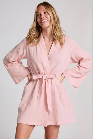 Hunkemöller Musselin-Morgenmantel kurz