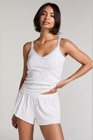 Hunkemöller Pyjamaset gerippt