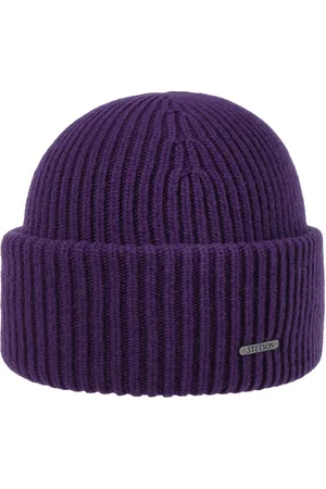 Stetson Classic Uni Wollm?tze M?tze Beanie Strickm?tze Winterm?tze Umschlagm?tze