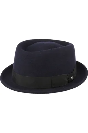 Lierys Crushable Pork Pie Hut Fedora Filzhut Wollfilzhut Wollhut Porkpie