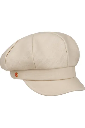 Mayser Antje Light Leinen Ballonm?tze Newsboy Cap Leinencap Damencap Sommercap