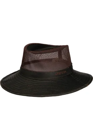 Stetson Vented Crown Stoffhut Baumwollhut Sommerhut Sonnenhut Safarihut