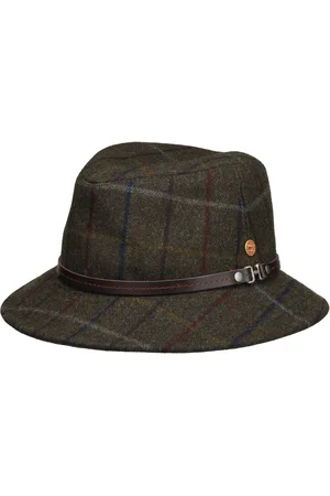 Mayser Check Bucket Wollhut Fischerhut Karohut Wollfilzhut