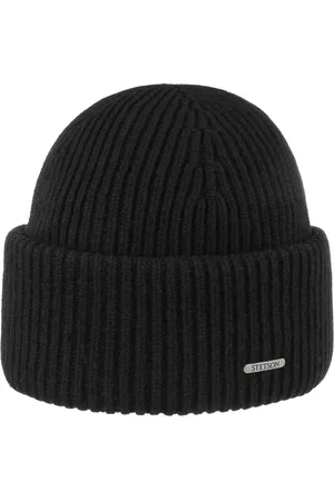 Stetson Classic Uni Wollm?tze M?tze Beanie Strickm?tze Winterm?tze Umschlagm?tze