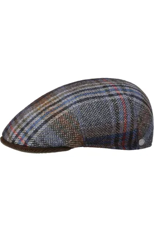 Lierys Raytown Patchwork Flatcap Schirmm?tze Schieberm?tze Wollcap