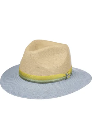 Stetson Huntington Contrast Panamahut Sommerhut Sonnenhut Strandhut Panamastrohhut