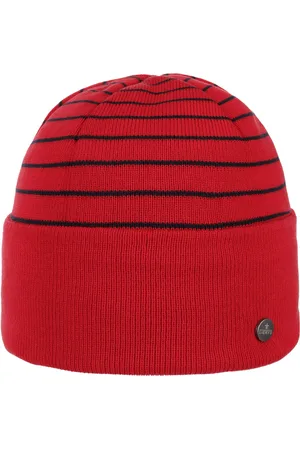 Lierys Organic Cotton Umschlagm?tze Beanie Strickm?tze Baumwollm?tze