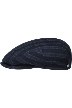 Lierys Kent Wool Stripes Flatcap Schirmm?tze Schieberm?tze Wollcap