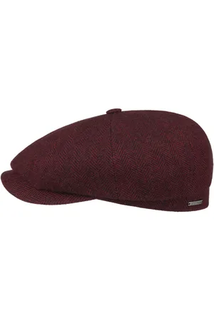 Stetson Hatteras Classic Wool Schirmm?tze Flatcap Wollcap Ballonm?tze