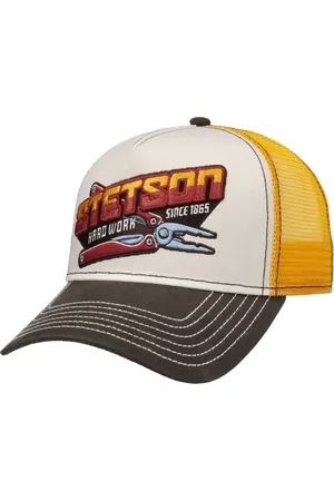 Stetson Hard Work Trucker Cap Basecap Baseballcap Meshcap